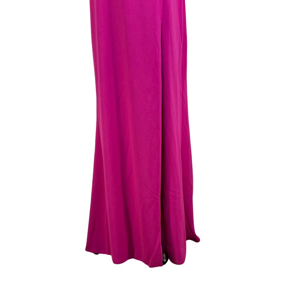 BHLDN Adalynn Strapless Stretch Crepe Maxi Gown Pink Anthropologie - Picture 9 of 13